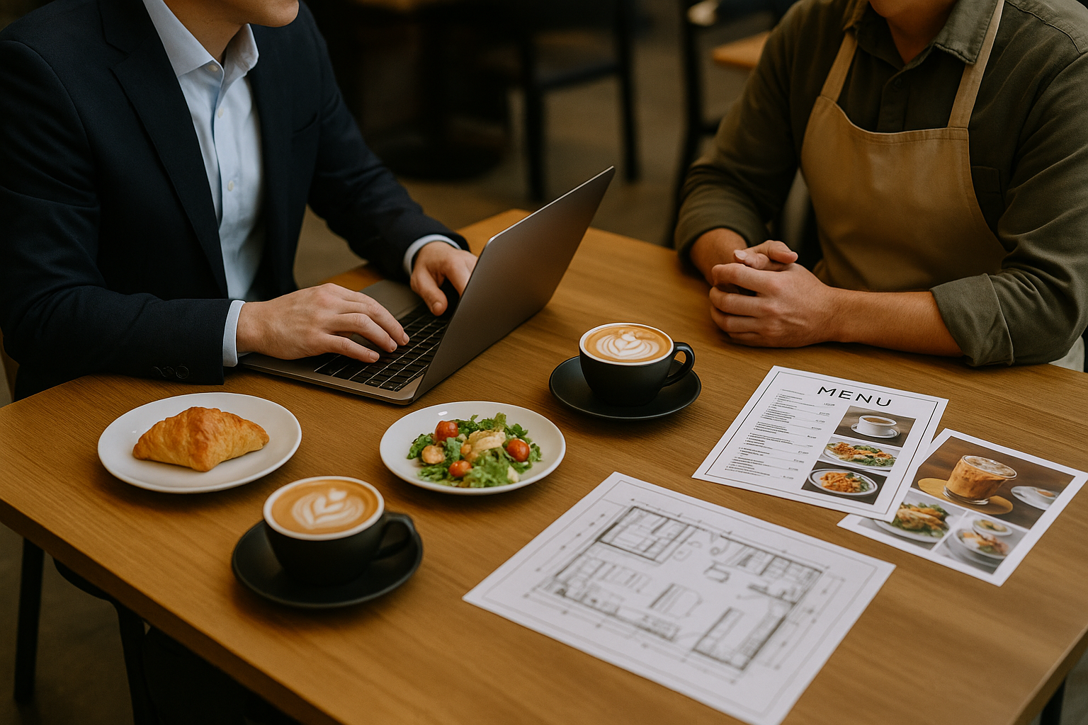 카페 메뉴 & 운영 컨설팅